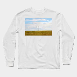 Cross On A Hill Long Sleeve T-Shirt